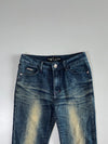 Diamond Cut Distressed Denim Jeans (W:28|L:39)