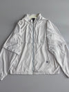 Adidas Off-White Zip Jacket – Minimal Flag Logo (2XL)