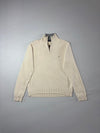 Nautica | Quarter-Zip Sweater Cream (M)