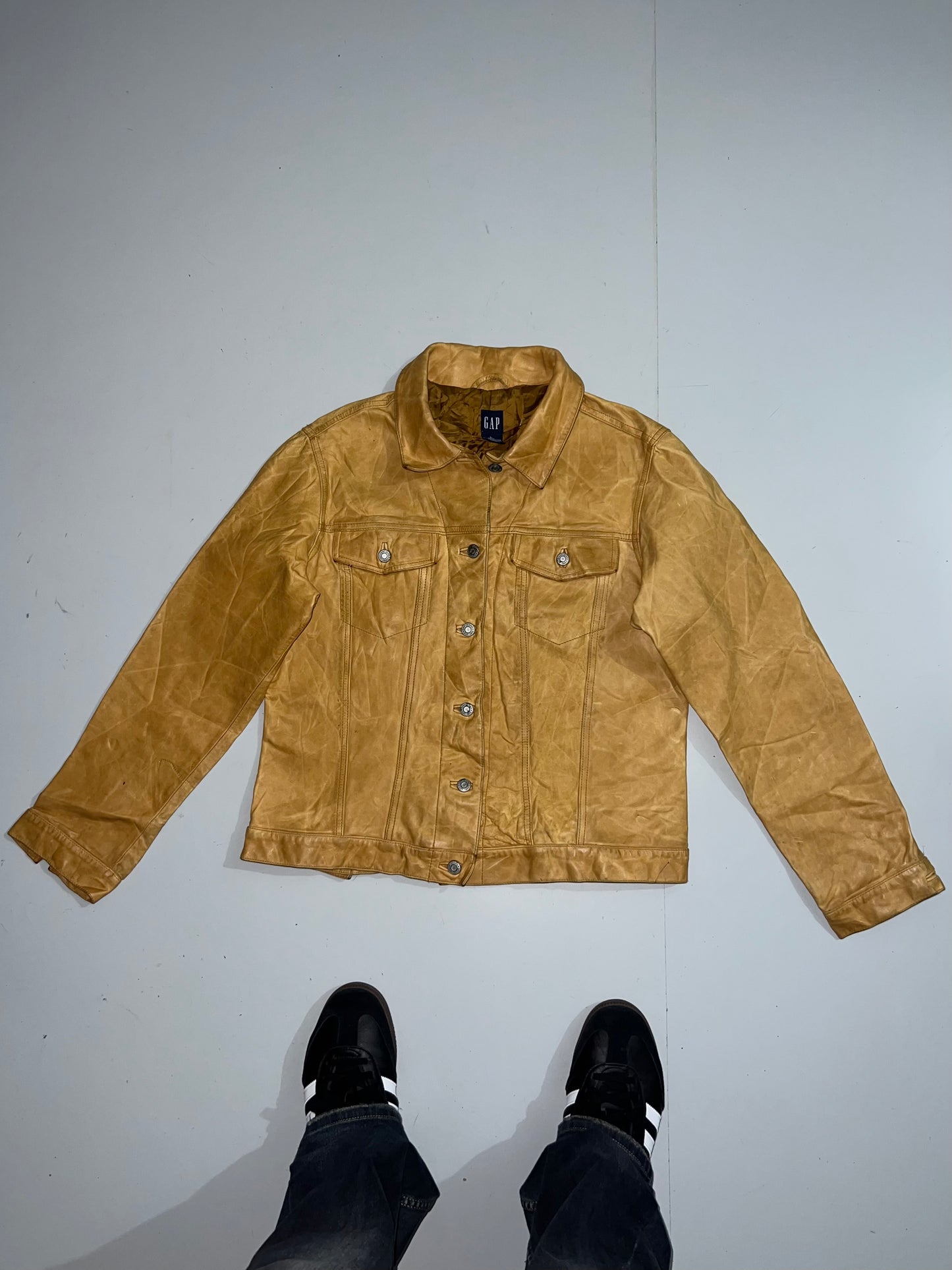 ZGAP Original Leather Jacket (RARE) (S)