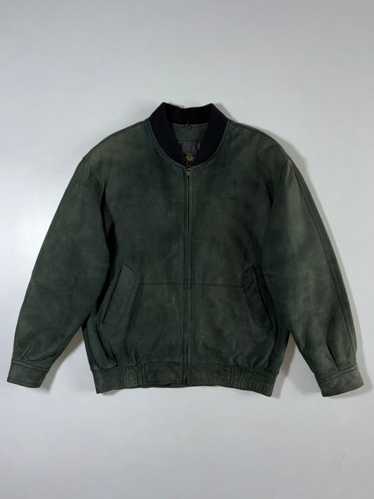 Vic Joy Premium Original Suede Leather Jacket (L)