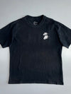 Nike Sportswear Double Swoosh Logo Tee | The Nike Tee | Faded Black (L)