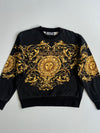 Versace Jeans Couture | Baroque Sun Allover Print Crewneck Sweatshirt (L)