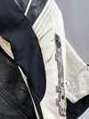 Alpinestars GP-R Genuine Leather Motorcycle Racing Jacket with Original CE Armor Back & Shoulder Pads (S/M)