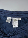Adidas Track Pants — Navy/White/Blue Logo Elastic (W:36|L:41)