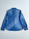 Lee Western Denim Pearl Snap Shirt – Light Wash (M/L)