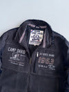 Camp David | Grey Authentic Brand Fleece Jacket Fully Embroidered | (L)