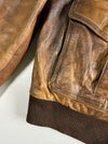 Trapper Premium Original Leather Jacket (XL)