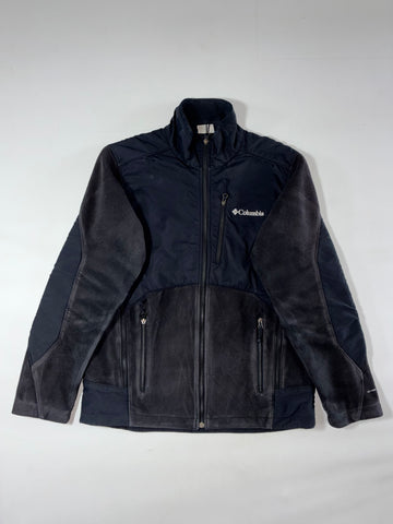 Columbia Omni-Heat Fleece Zip Jacket Black — (L)