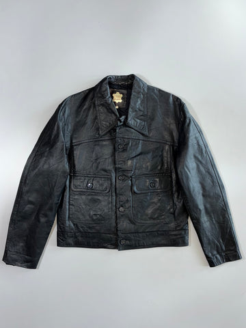 Etches Leder Premium Original Leather Jacket (M)