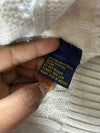 Polo Ralph Lauren Cable-Knit Quarter-Zip Sweater, Cream, Size (S)