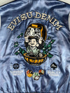 Rare EVISU Heritage & Co. Daruma Money Satin Sukajan Souvenir JacketFully Embroidered (M)
