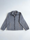 The North Face Kids Grey Fleece Full-Zip Jacket women’s – (S)
