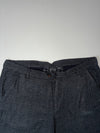 Armani Exchange Houndstooth Pleated Shorts – Charcoal Black (W:38) (L:20)
