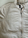 Abercrombie & Fitch Hamilton Harrington Jacket – Off-White Gingham Lined(S)