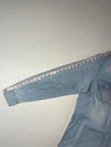 Vintage Dickies Light Wash Denim Button-Up Shirt (L)