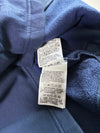 Nike Camo Sherpa Fleece Panelled Hooded Jacket – Navy Blue (XS)