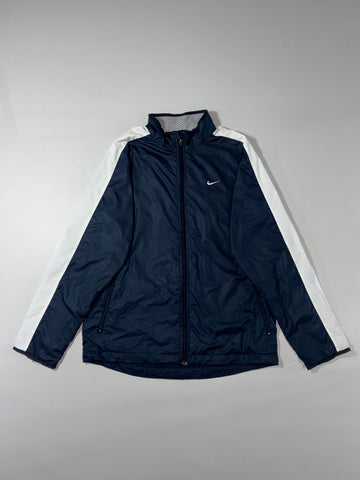 Vintage Nike Navy & White Windbreaker Jacket (M)