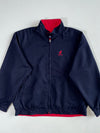 Boston Polo Navy & Red Reversible Harrington Jacket (L)