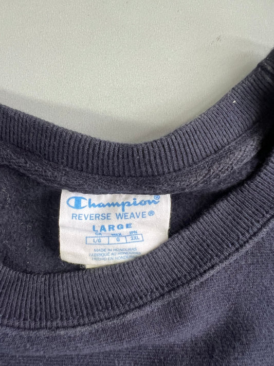 Champion Reverse Weave | Solid Crewneck Sweatshirt (S)
