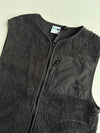 Puma | Black Sherpa Fleece Zip Vest | (S)