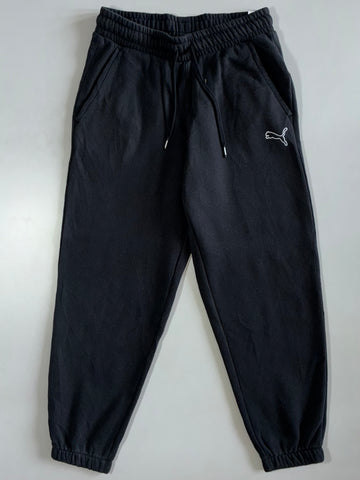 Puma Black Washed Fleece Joggers (W:28|L:36)
