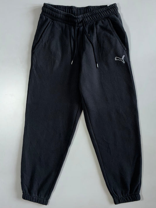Puma Black Washed Fleece Joggers (W:28|L:36)