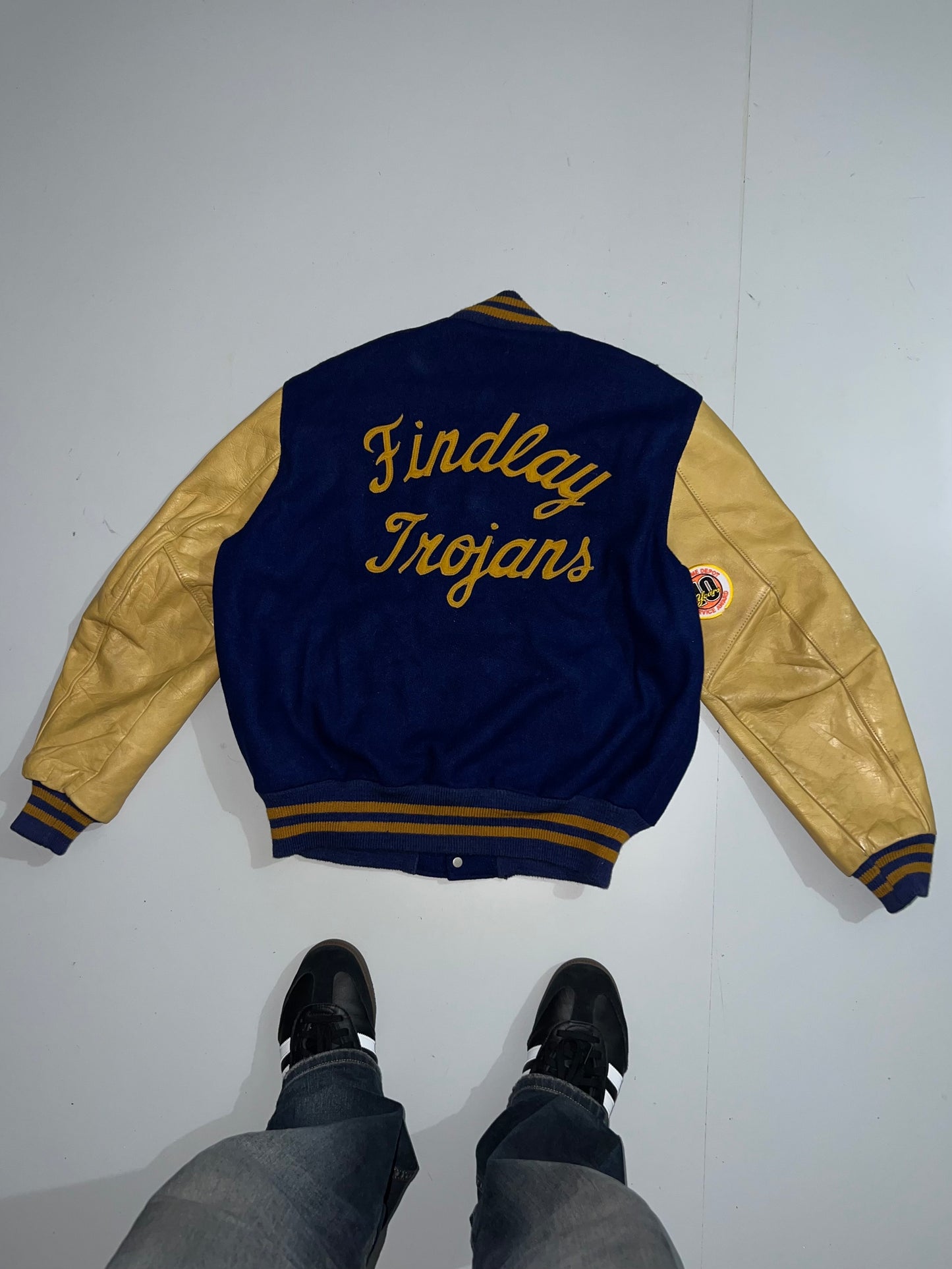 ZSuper Premium Varsity Jacket Leather Sleeves (RARE) (S/M)