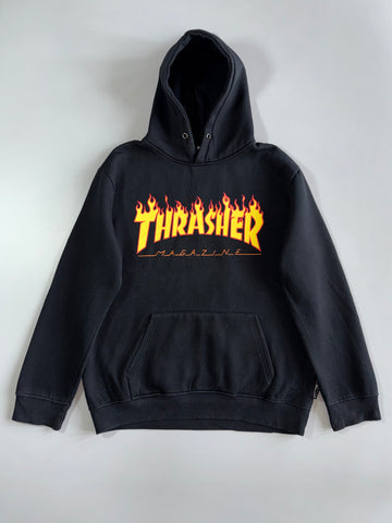 Thrasher Magazine Flame Logo Hoodie (L/XL)