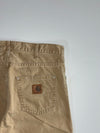 Carhartt Faded Tan Straight Jeans (W:36|L:44)
