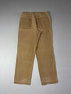 Uniqlo Tan Canvas Double Knee Carpenter Work Pants (W:32) (L:41)