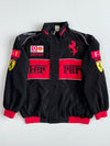 Ferrari | Black & Red F1 Racing Jacket (2XL/3Xl)