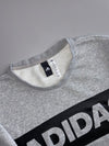 Adidas | Grey Logo Sweatshirt (L/XL)