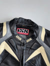 IXS Motorcycle Genuine Leather Racing Jacket CE Armor Ready Colorblock (M)