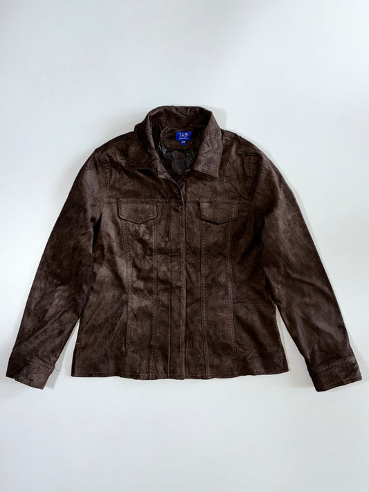 Tabi Premium Original Leather Jacket Womens (M)
