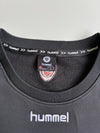 Hummel Black Fleece-Lined Training Sweatshirt – Korean Embroidery – (S)