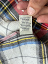 Abercrombie & Fitch Plaid Flannel Shirt “Muscle” Fit (Size L)