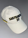 San Francisco 30” Cap – White 1992 American Sportswear (Adjustable)