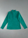The North Face Polartec Teal Green 1/4 Zip Fleece (S/M)