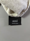 AMI Paris Off-White Crewneck Sweater – Big Red Ami de Coeur Logo (L)