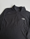 The North Face Quarter Zip Fleece – Black(M)