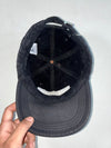 TXT Gothic Logo Embroidered Black Nylon Cap (Adjustable)