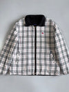 Burberry London Reversible Nova Check Embroidered Equestrian Knight Puffer Jacket (M)