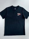 Nike Sportswear The Nike Tee Graffiti Logo Snakeskin Swoosh Faded Black Graphic T-Shirt (M)