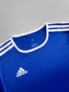 Adidas Climalite Football Jersey Blue White Stripes (M)