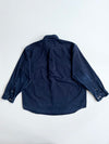 Carhartt Cotton Button-Down Work Shirt – Navy (2XL)