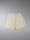 Adidas Originals Trefoil Side Logo Cream Sweat Shorts (W:36) (L:20)