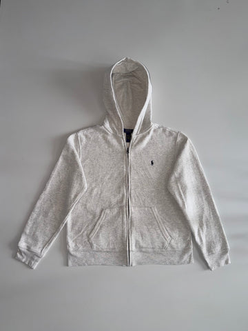 Polo Ralph Lauren | Grey Zip Hoodie | (S)