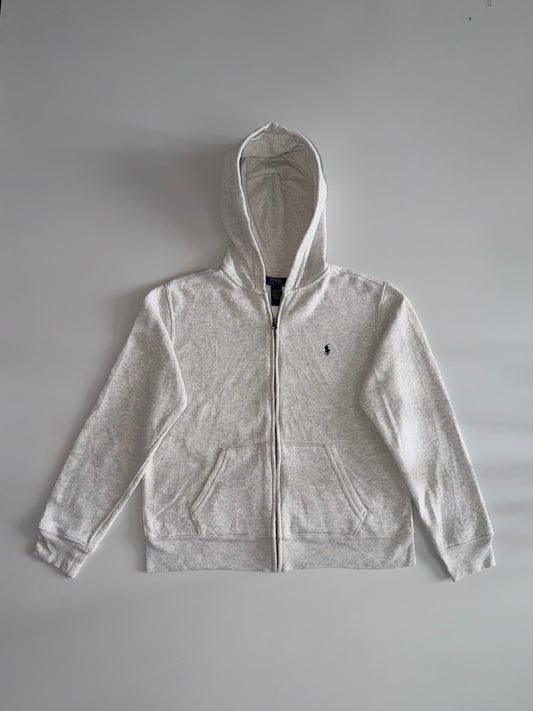 Polo Ralph Lauren | Grey Zip Hoodie | (S)