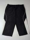 Puma Black & White 3/4 Nylon Track Shorts – Mesh Lined(W:32) (L:29)